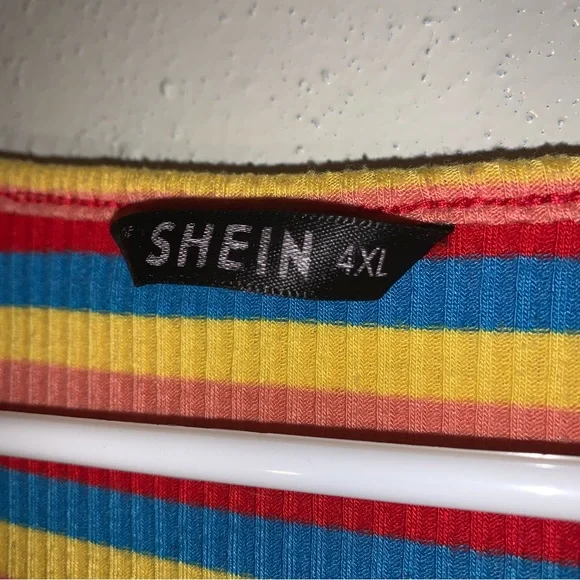 Multicolor Ruched Drawstring Top - Picture 5 of 5